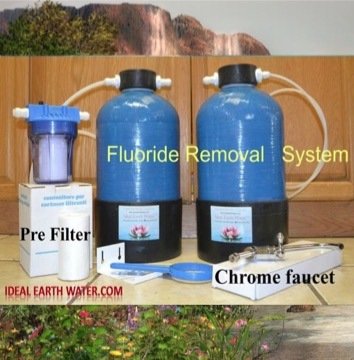 Under-Sink Fluoride Removal Water Filter System