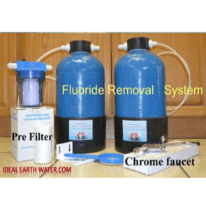 Under-Sink Fluoride Removal Water Filter System